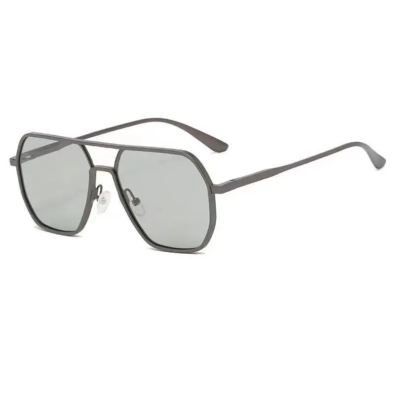 Men Polarized Sunglasses Black Changing Color Driving Fishing - Image 4
