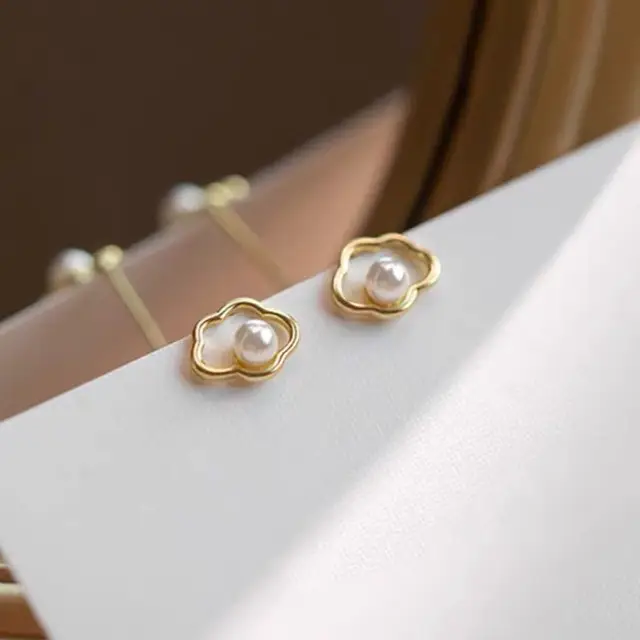S925 Silver Cloud Earrings for Women - Image 3