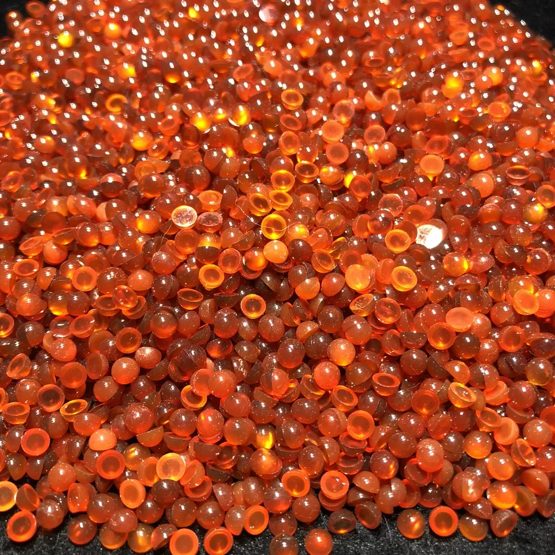 Red Agate Flat Bread Beads for Jewelry & Accessories - Image 3