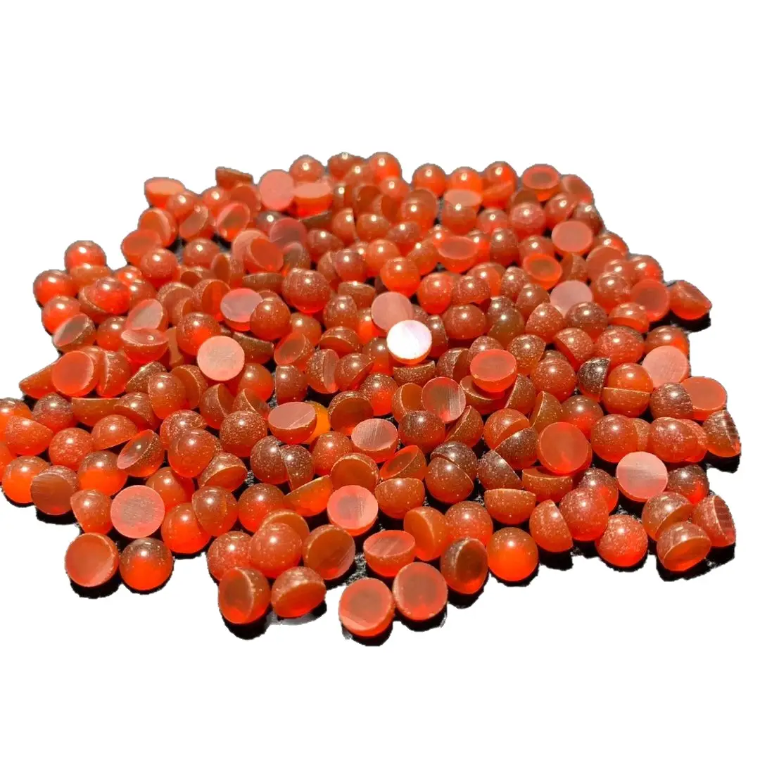 Red Agate Flat Bread Beads for Jewelry & Accessories - Image 5