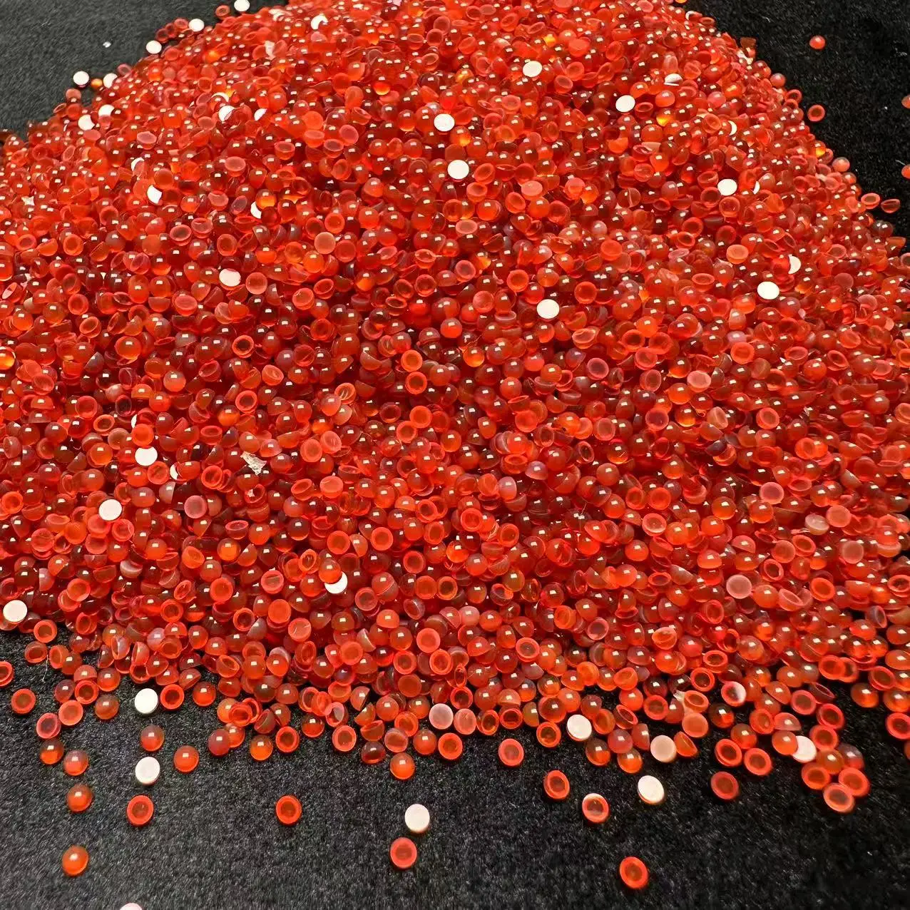 Red Agate Flat Bread Beads for Jewelry & Accessories — feature 1