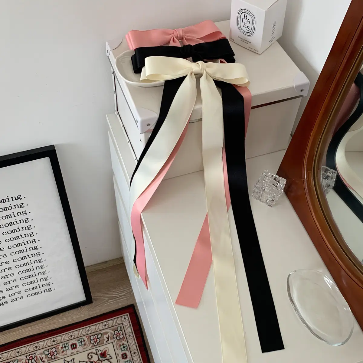 Jennie's Super Long Bow Ribbon Hairpin Top Clip — feature 5