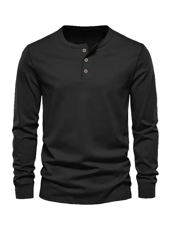 Men's Green Long Sleeve T-Shirt Youth Large