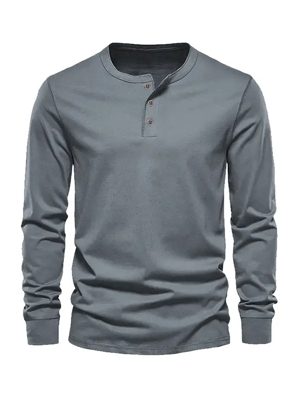 Men's Green Long Sleeve T-Shirt Youth Large