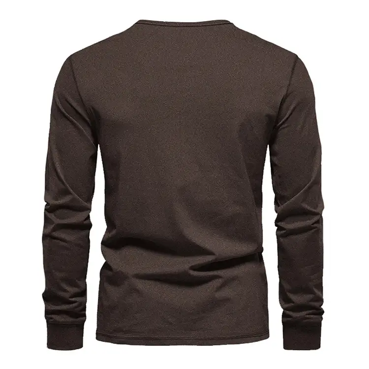 Men's Green Long Sleeve T-Shirt Youth Large — feature 16