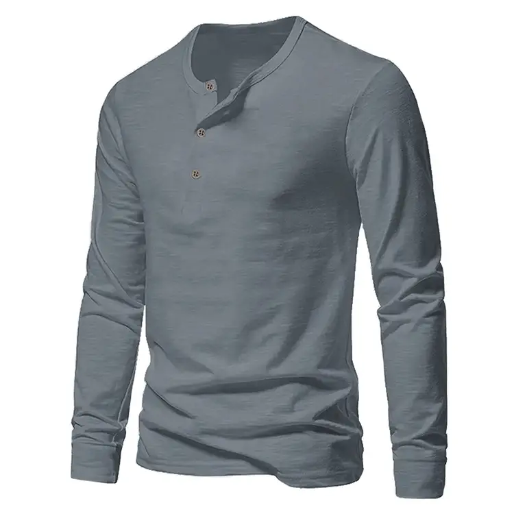 Men's Green Long Sleeve T-Shirt Youth Large — feature 21