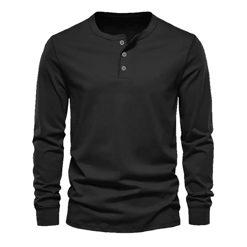 Men's Green Long Sleeve T-Shirt Youth Large