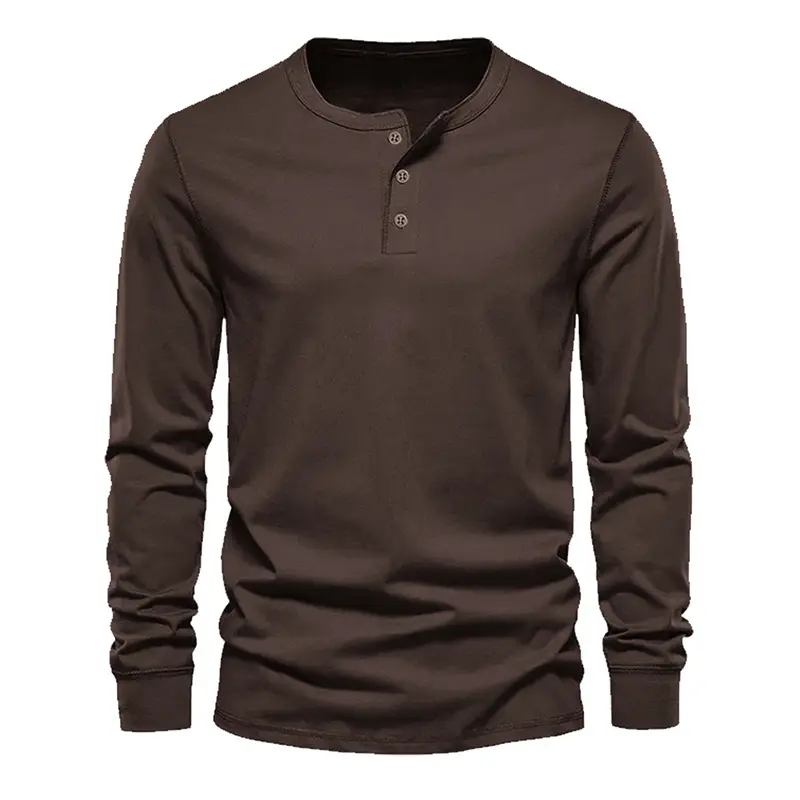 Men's Green Long Sleeve T-Shirt Youth Large