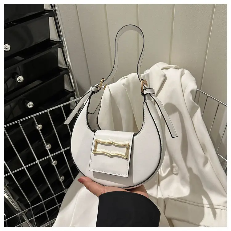 Women's Green Leather Shoulder Bag 2023 Winter Style — feature 34