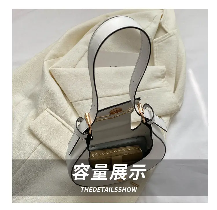 Women's Green Leather Shoulder Bag 2023 Winter Style — feature 6