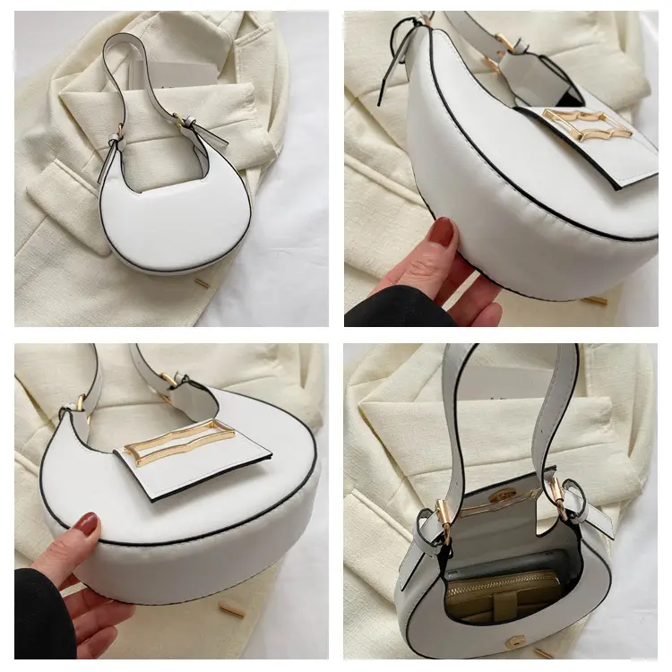 Women's Green Leather Shoulder Bag 2023 Winter Style — feature 7