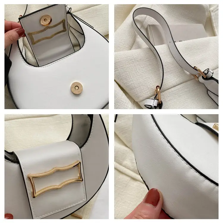 Women's Green Leather Shoulder Bag 2023 Winter Style — feature 8