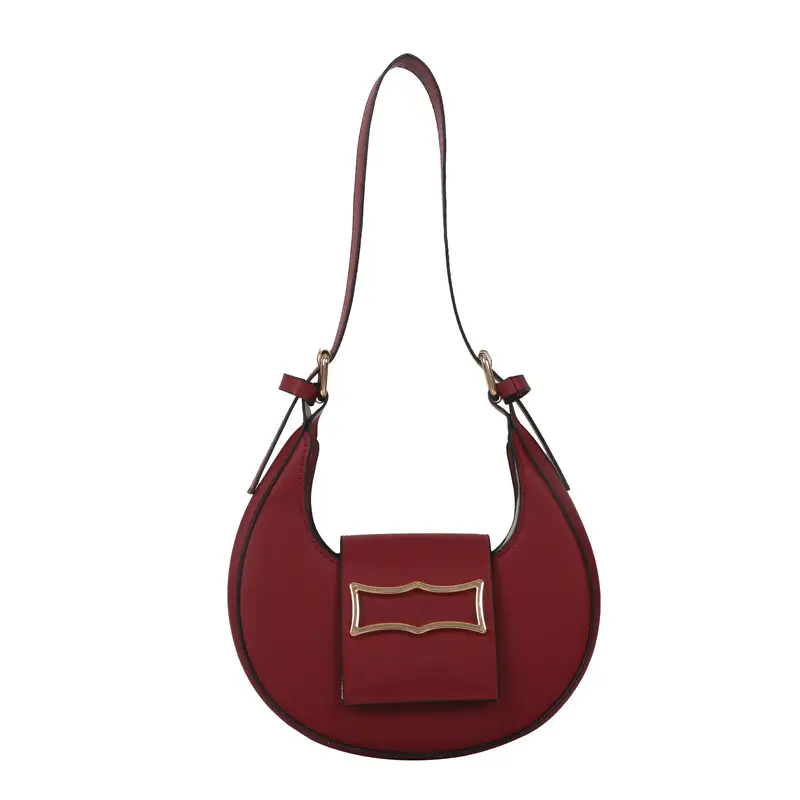Women's Green Leather Shoulder Bag 2023 Winter Style - Image 4