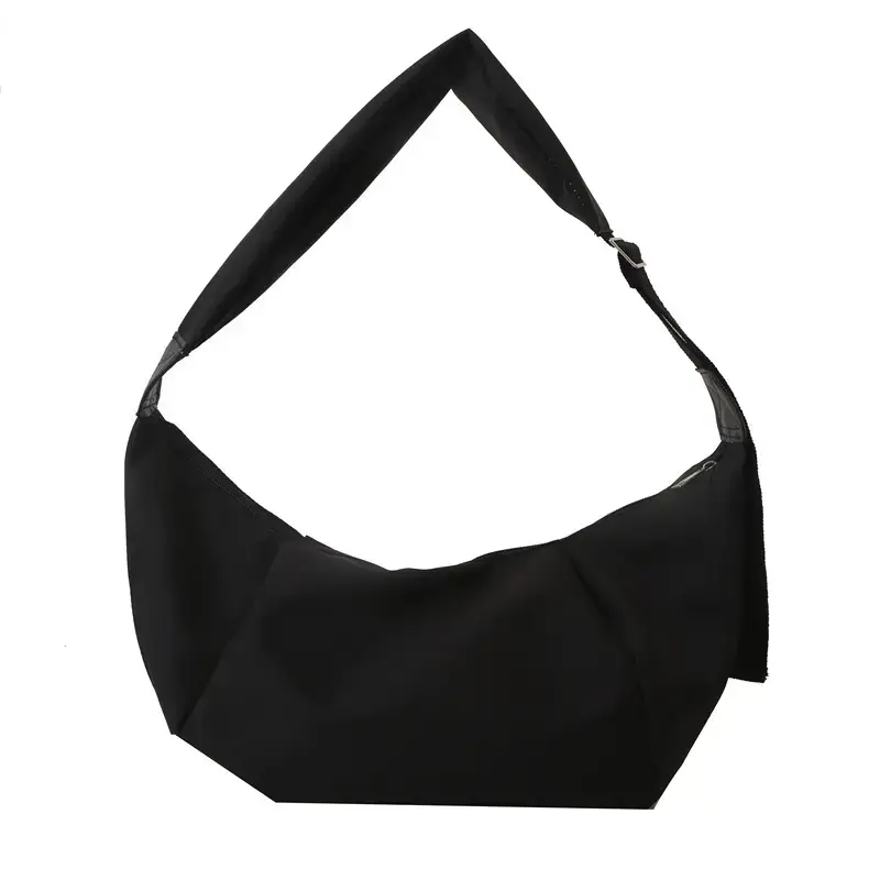 Japanese Casual Shoulder Bag Black Nylon Messenger Style - Image 10