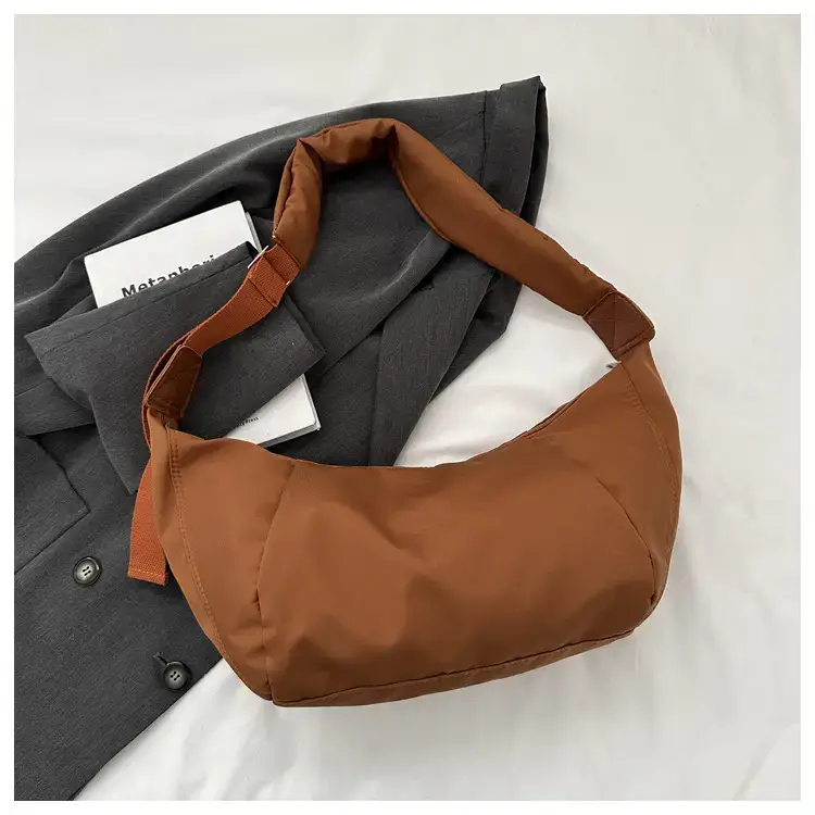 Japanese Casual Shoulder Bag Black Nylon Messenger Style — feature 21
