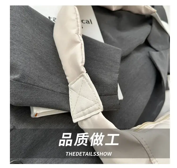 Japanese Casual Shoulder Bag Black Nylon Messenger Style — feature 3