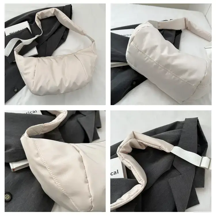 Japanese Casual Shoulder Bag Black Nylon Messenger Style — feature 7