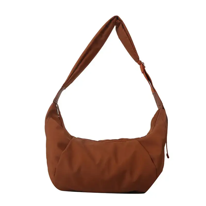 Japanese Casual Shoulder Bag Black Nylon Messenger Style - Image 2