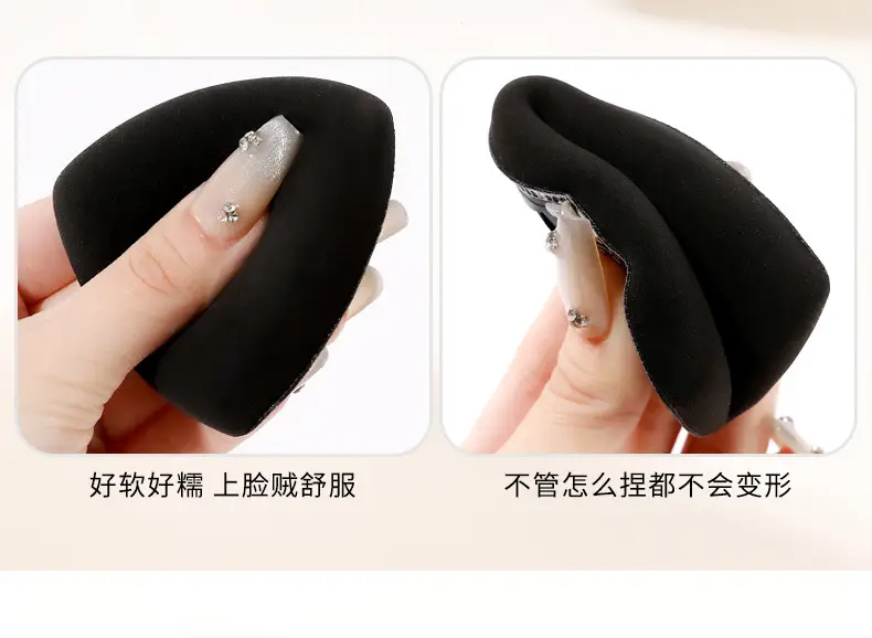 xixi Black Pineapple Powder Puff Dual Use — feature 6