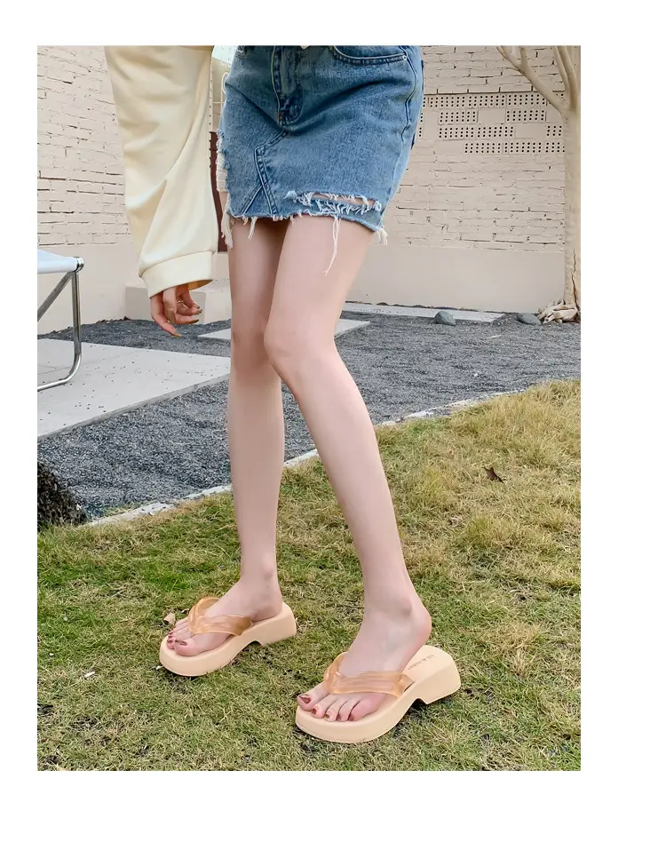 Flat-Soled Outdoor Thick-Soled Slippers, Soft-Soled Black Eva Cross-Border Outdoor Ready-Stock Flip-Flops, Lightweight and Comfortable — feature 13