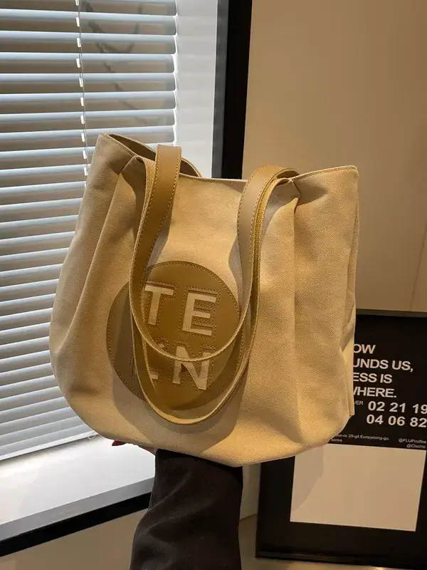 2023 Luxury Black Crossbody Tote Bag with TEWL Logo - Image 3