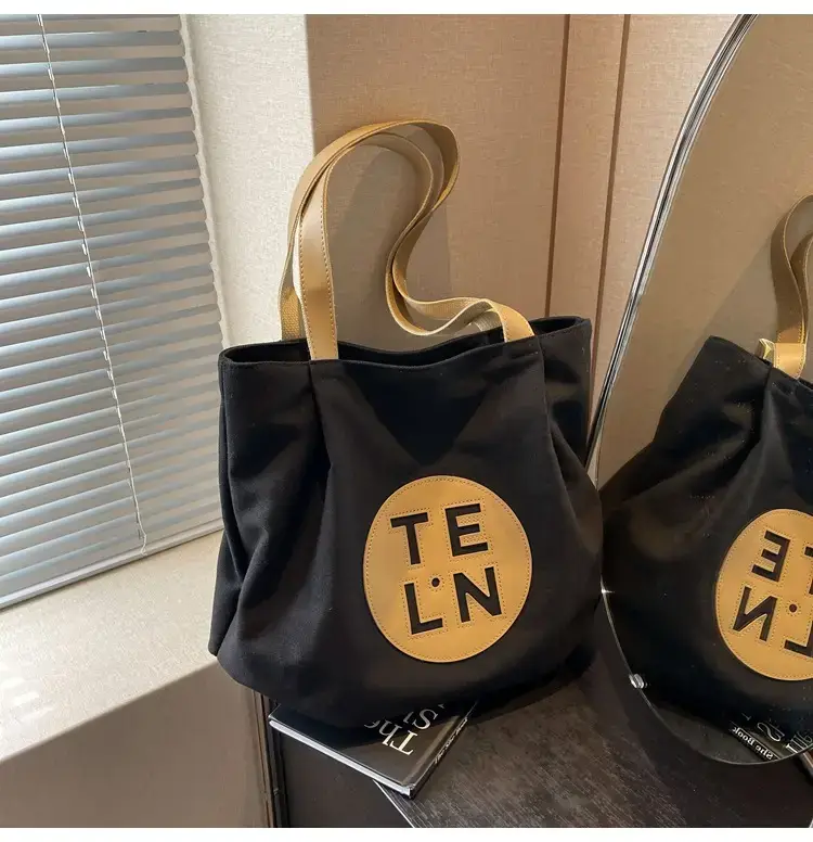 2023 Luxury Black Crossbody Tote Bag with TEWL Logo — feature 13
