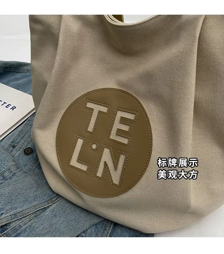 2023 Luxury Black Crossbody Tote Bag with TEWL Logo — feature 3