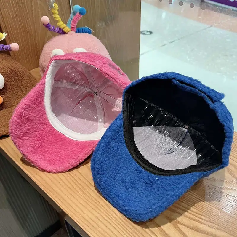 Ugly Plush Clown Cap for Boys Girls Winter Warm