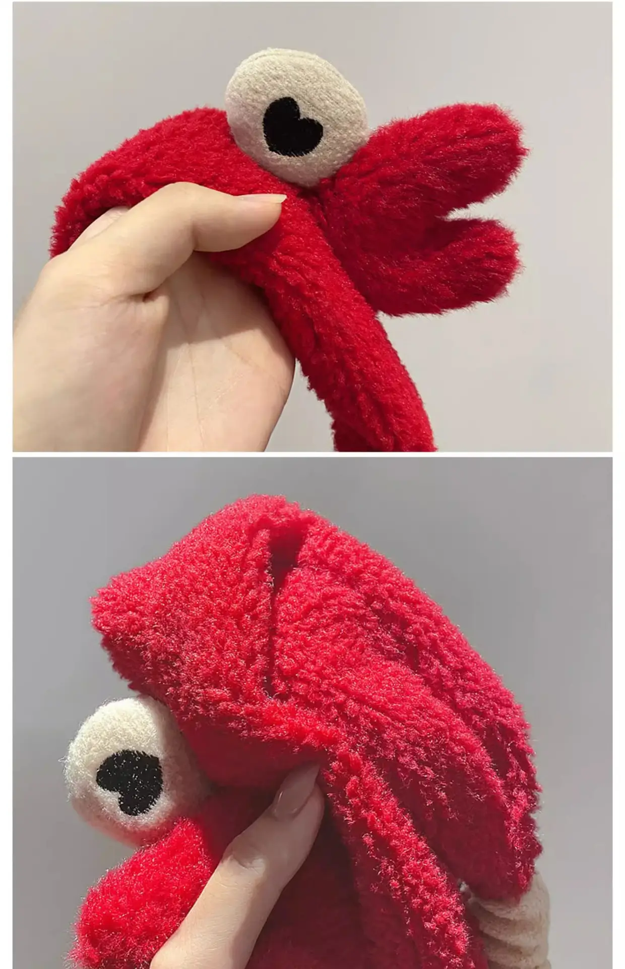 Red Crayon Hair Band for Women Face Wide Brim Hair Clip — feature 10