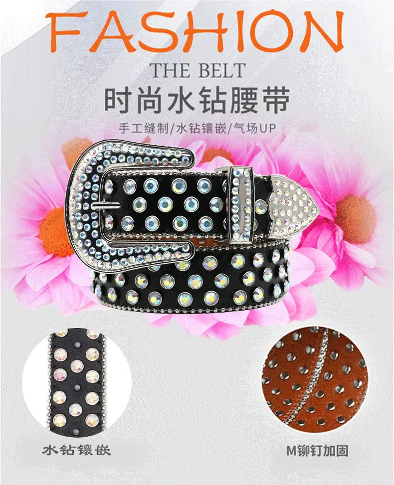 European Rhinestone Belt for Women Men Punk Y2K — feature 4
