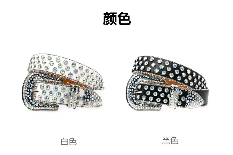 European Rhinestone Belt for Women Men Punk Y2K — feature 7