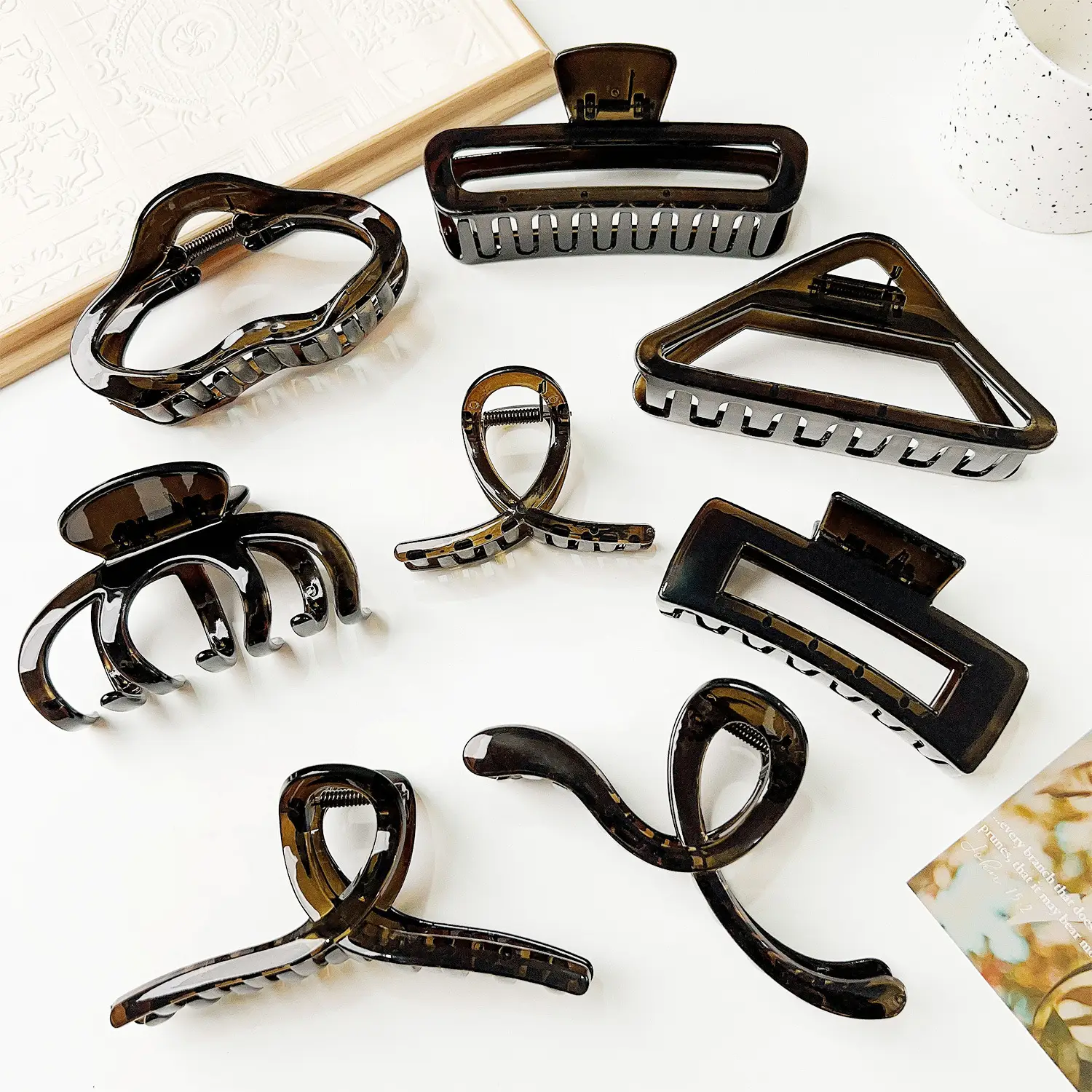 2024 New Maillard Shark Clip Hairpin for Women — feature 4