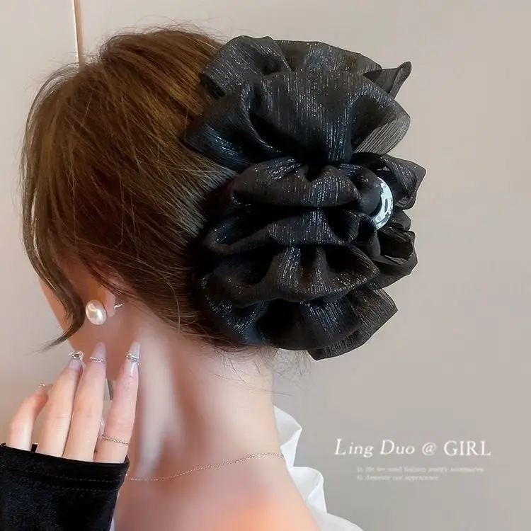 Black Bow Clip Hairpin for Women High-Grade All-Match - Image 5