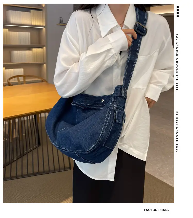Denim Crossbody Bag Women 2023 Summer — feature 1