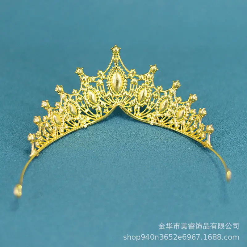 European Bridal Crown with Crystal Embellishment — feature 8