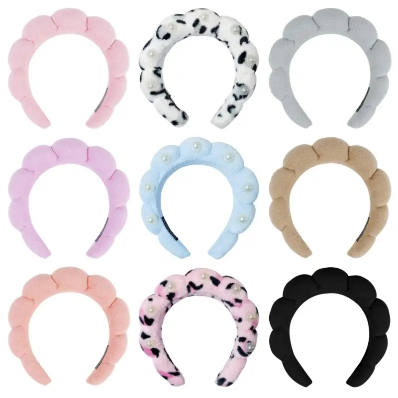 European American Cross Border Hair Band 21g Solid Beige — feature 2