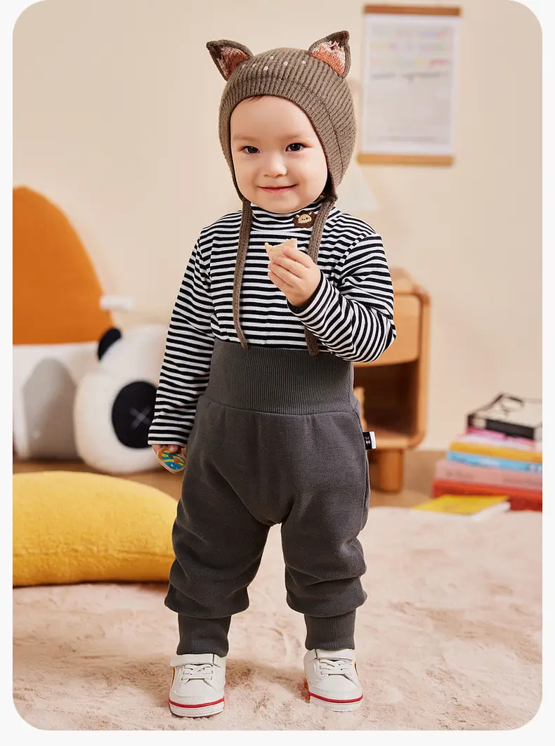 Dudu Baby Long Sleeve T-Shirt Cream Winter Boys — feature 18