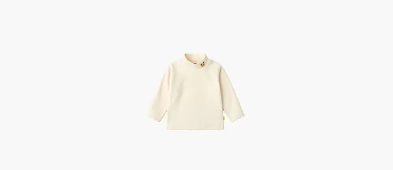 Dudu Baby Long Sleeve T-Shirt Cream Winter Boys — feature 9
