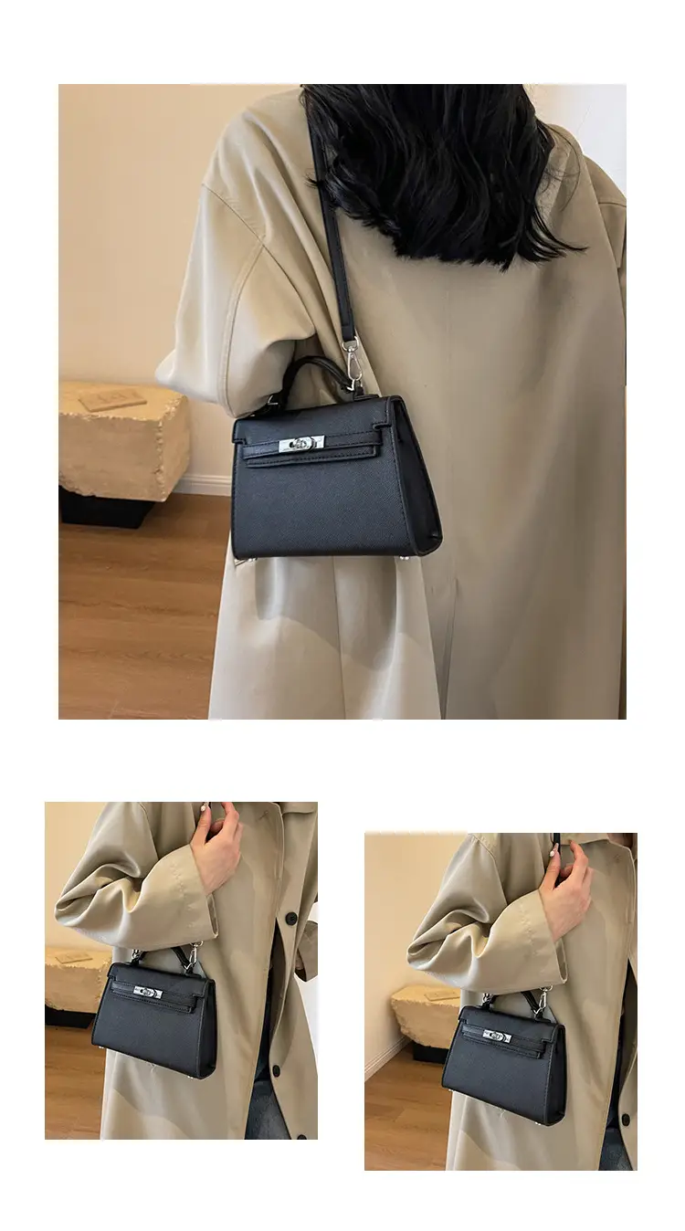Women's Beige Square Shoulder Bag 2023 New Trend — feature 9
