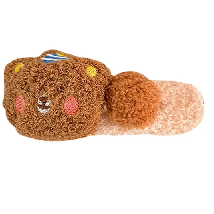 Cute Plush Bear Hairpin Clip for Girls Large Bangs - Image 9