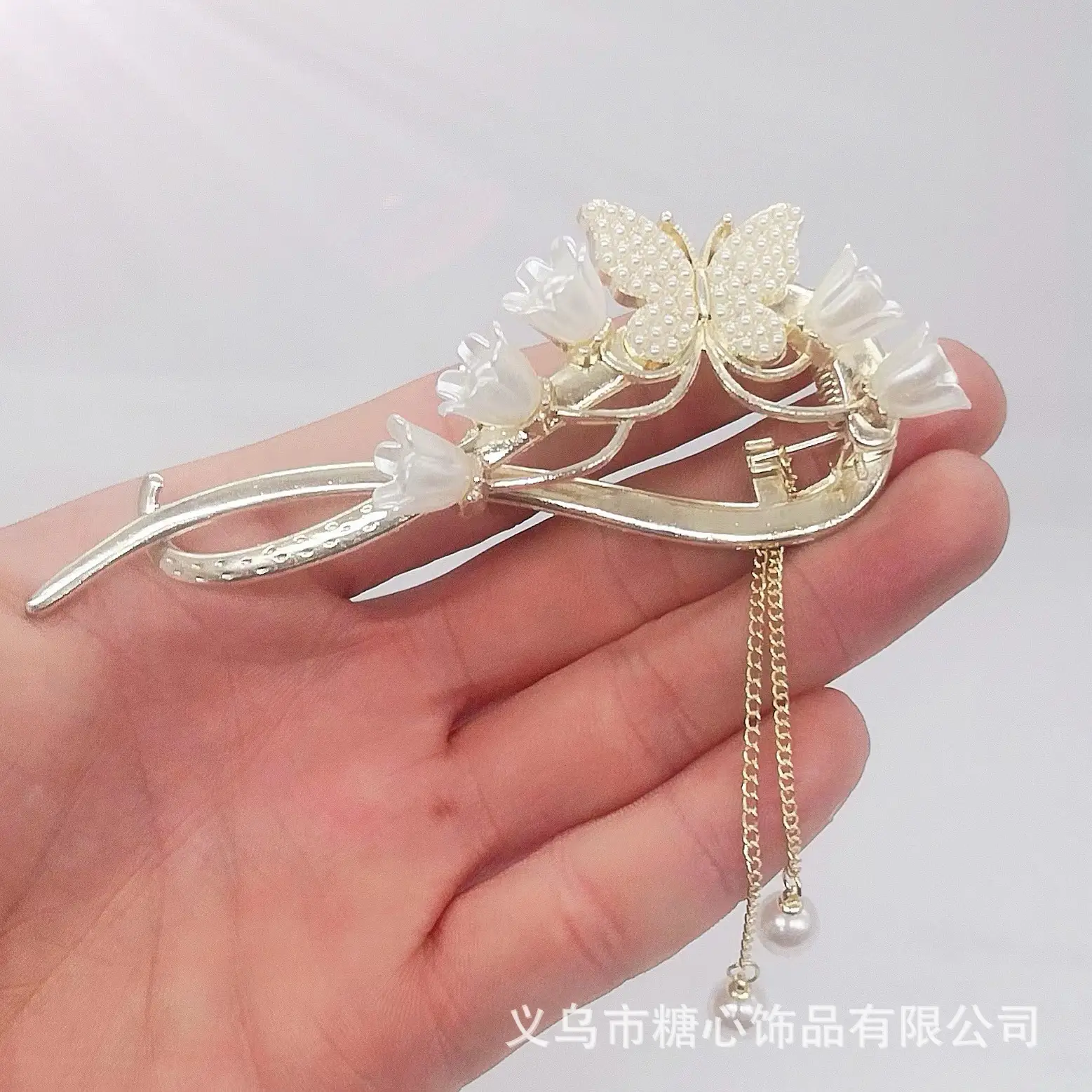 Orchid Twist Hairpin Clip for Women — feature 10