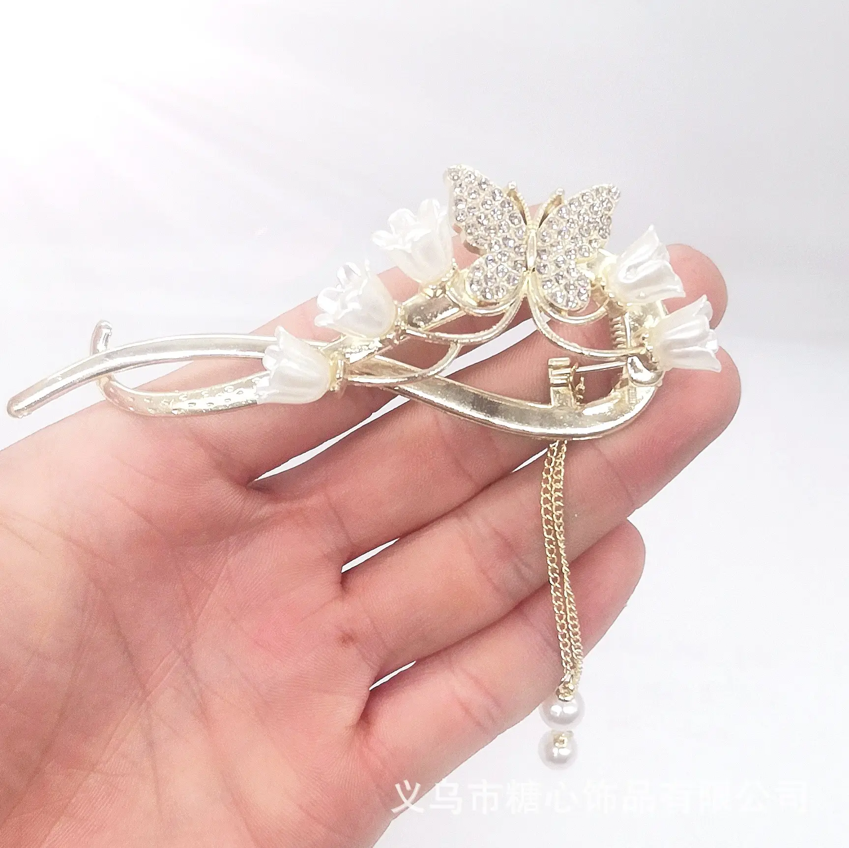 Orchid Twist Hairpin Clip for Women — feature 14