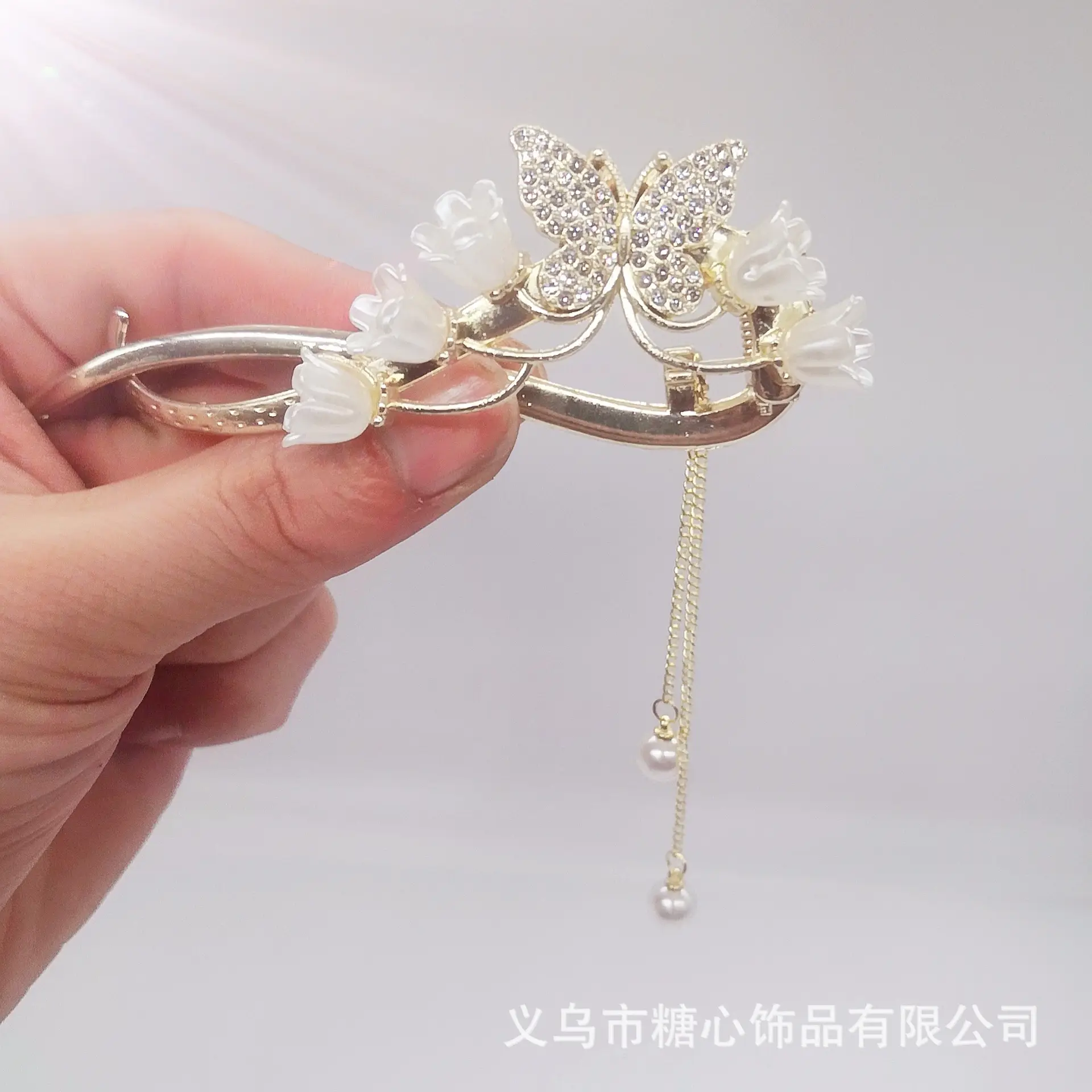 Orchid Twist Hairpin Clip for Women — feature 15