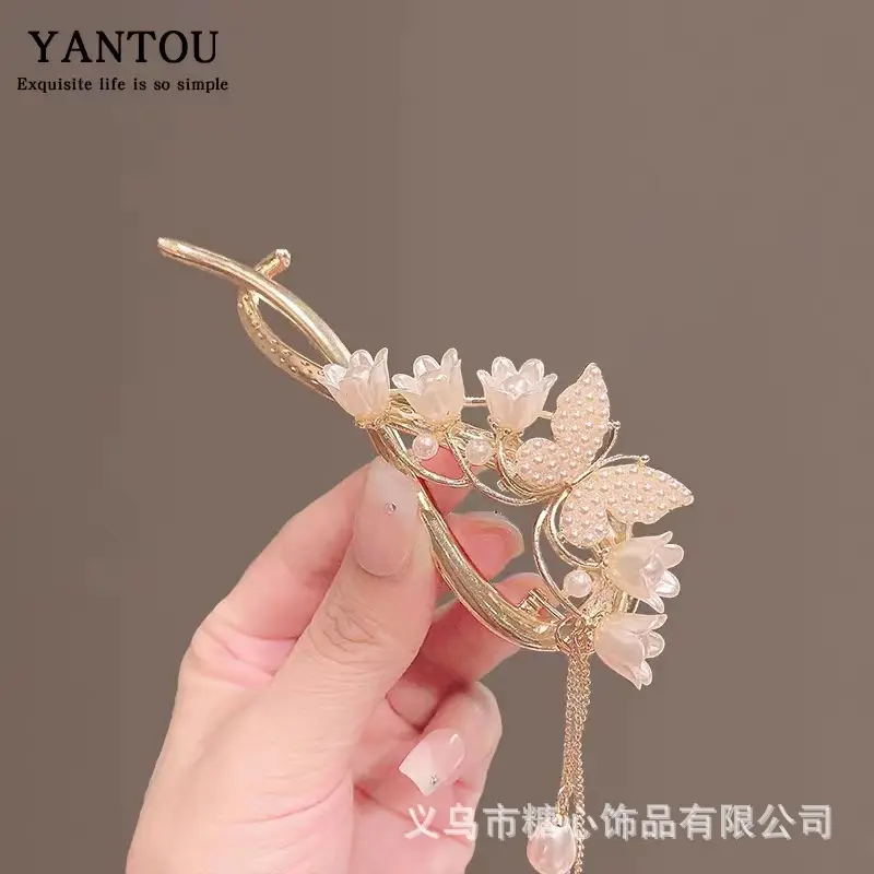 Orchid Twist Hairpin Clip for Women — feature 5