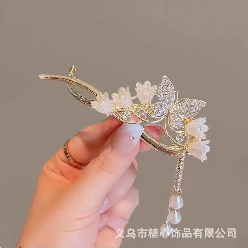 Orchid Twist Hairpin Clip for Women — feature 8