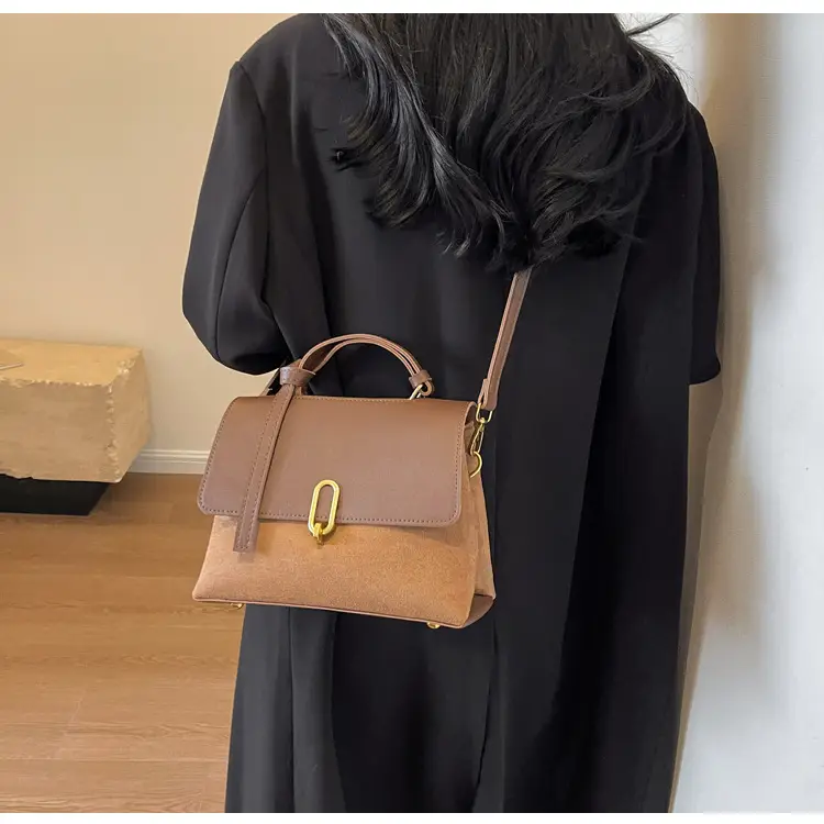 Black Retro Classic Shoulder Bag for Women — feature 11
