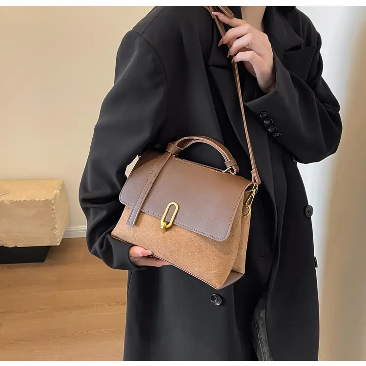Black Retro Classic Shoulder Bag for Women — feature 12