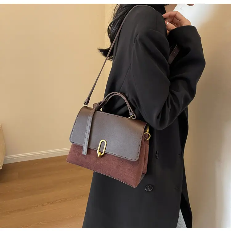 Black Retro Classic Shoulder Bag for Women — feature 15