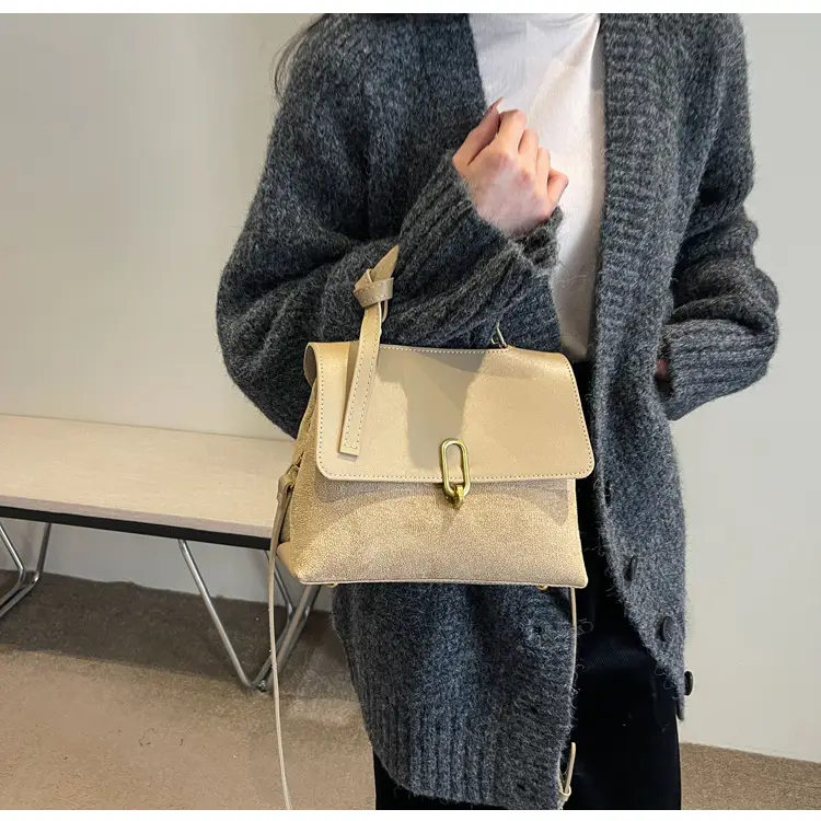 Black Retro Classic Shoulder Bag for Women — feature 22