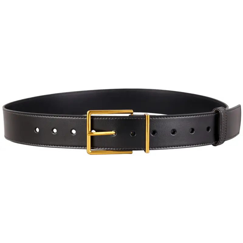 Black Square Buckle Belt for Women Wholesale - Image 6